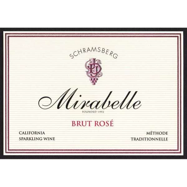 Schramsberg Mirabelle Brut Rose 4 Schramsberg Mirabelle Brut Rose - Image 2