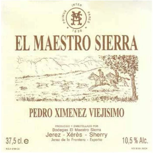 El Maestro Sierra Pedro Ximenez Sherry Viejisimo (375ML Half-bottle) 4 El Maestro Sierra Pedro Ximenez Sherry Viejisimo (375ML Half-bottle) - Image 2