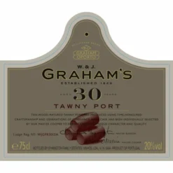 Graham's 30 Year Old Tawny Port 6 Graham's 30 Year Old Tawny Port -WINE Sales 5974