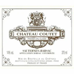 Chateau Coutet (375ML Half-bottle) 2019 -WINE Sales cnkgw83wwp5h0gzqn2io