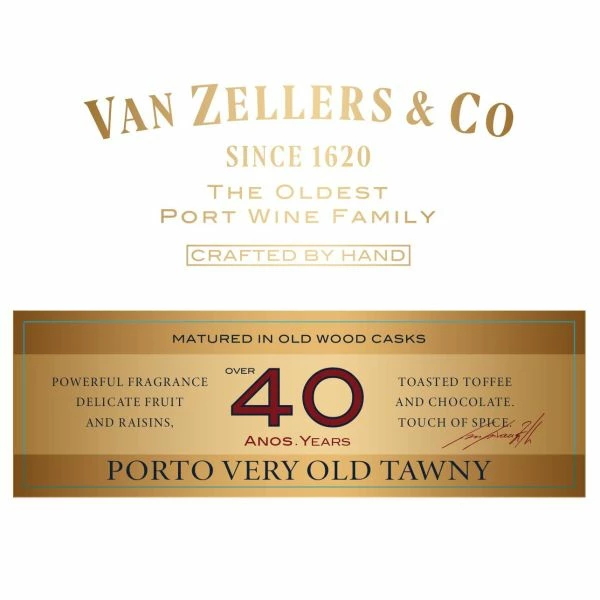 Van Zellers & Co VZ 40 Years Old Tawny Port 4 Van Zellers & Co VZ 40 Years Old Tawny Port - Image 2