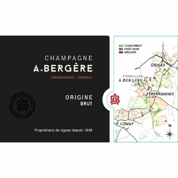 Champagne A. Bergere Brut Origine 4 Champagne A. Bergere Brut Origine - Image 2