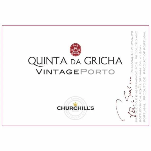 Churchill's Quinta Da Gricha Vintage Port 2018 4 Churchill's Quinta Da Gricha Vintage Port 2018 - Image 2