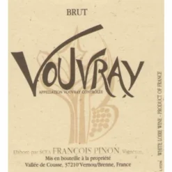 Francois Pinon Vouvray Brut 2019