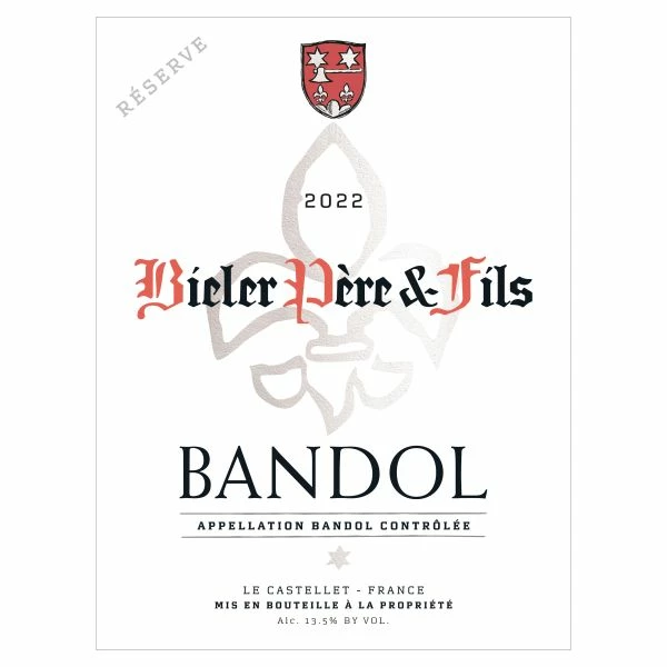 Bieler Pere Et Fils Bandol Reserve Rose 2022 4 Bieler Pere Et Fils Bandol Reserve Rose 2022 - Image 2