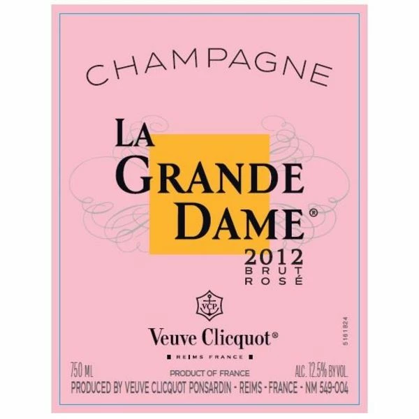 Veuve Clicquot La Grande Dame Rose With Gift Box 2012 5 Veuve Clicquot La Grande Dame Rose With Gift Box 2012 - Image 3