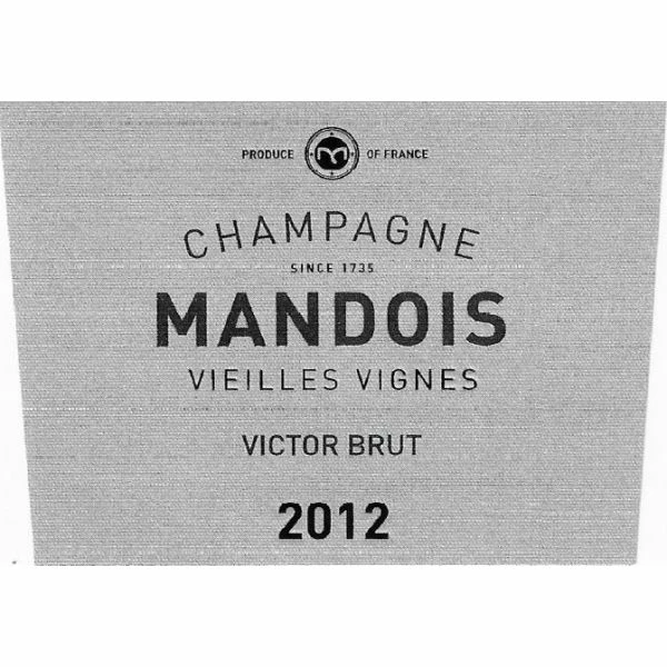 Champagne Mandois Victor Brut Vieilles Vignes 2012 4 Champagne Mandois Victor Brut Vieilles Vignes 2012 - Image 2