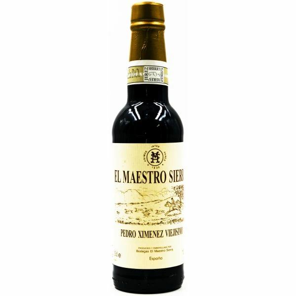 El Maestro Sierra Pedro Ximenez Sherry Viejisimo (375ML Half-bottle) 3 El Maestro Sierra Pedro Ximenez Sherry Viejisimo (375ML Half-bottle)